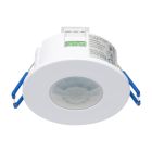 LED bewegingssensor PIR - inbouw - rond 76 mm - gatmaat 63 mm - max 600 watt