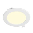 LED downlight - 12 watt - 3000K - rond 170 mm - gatmaat 155 mm - adereind aansluiting