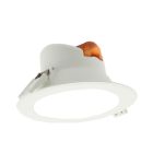 LED downlight - 8 watt - 6000K - rond 113 mm - gatmaat 95 mm - 720 lumen - kroonsteen aansluiting #spec