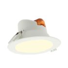 LED downlight - 8 watt - 3000K - rond 113 mm - gatmaat 95 mm - 650 lumen - kroonsteen aansluiting #spec